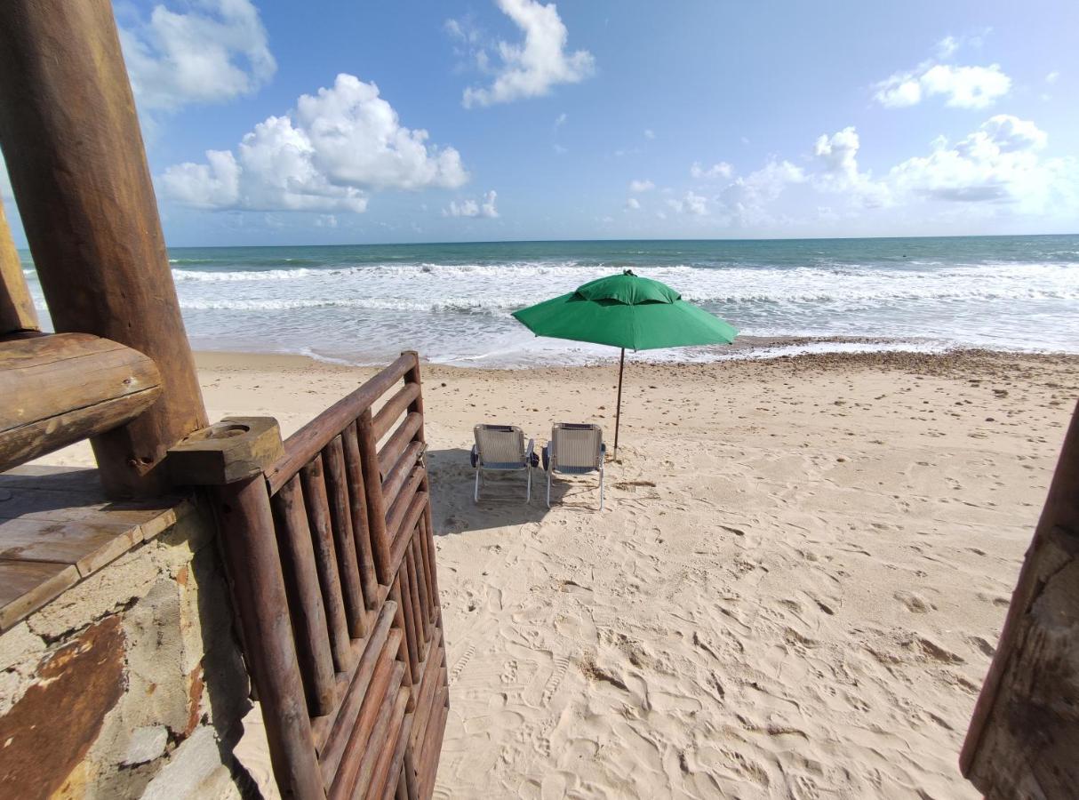 Вилла Surf House Morro Do Chapeu "Pe Na Areia" Таиба Экстерьер фото